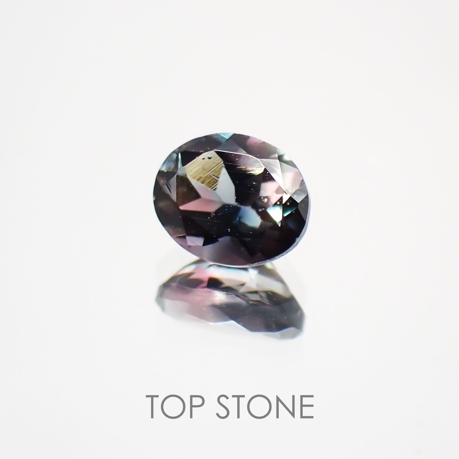 バイカラートルマリン ブラジル・アフリカ産 ルース 0.38ct[210410457]5×4mm前後