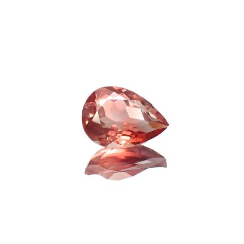 バイカラーオレゴンサンストーン アメリカ・オレゴン州産 0.76ct[251018708]7.3x5.2mm前後