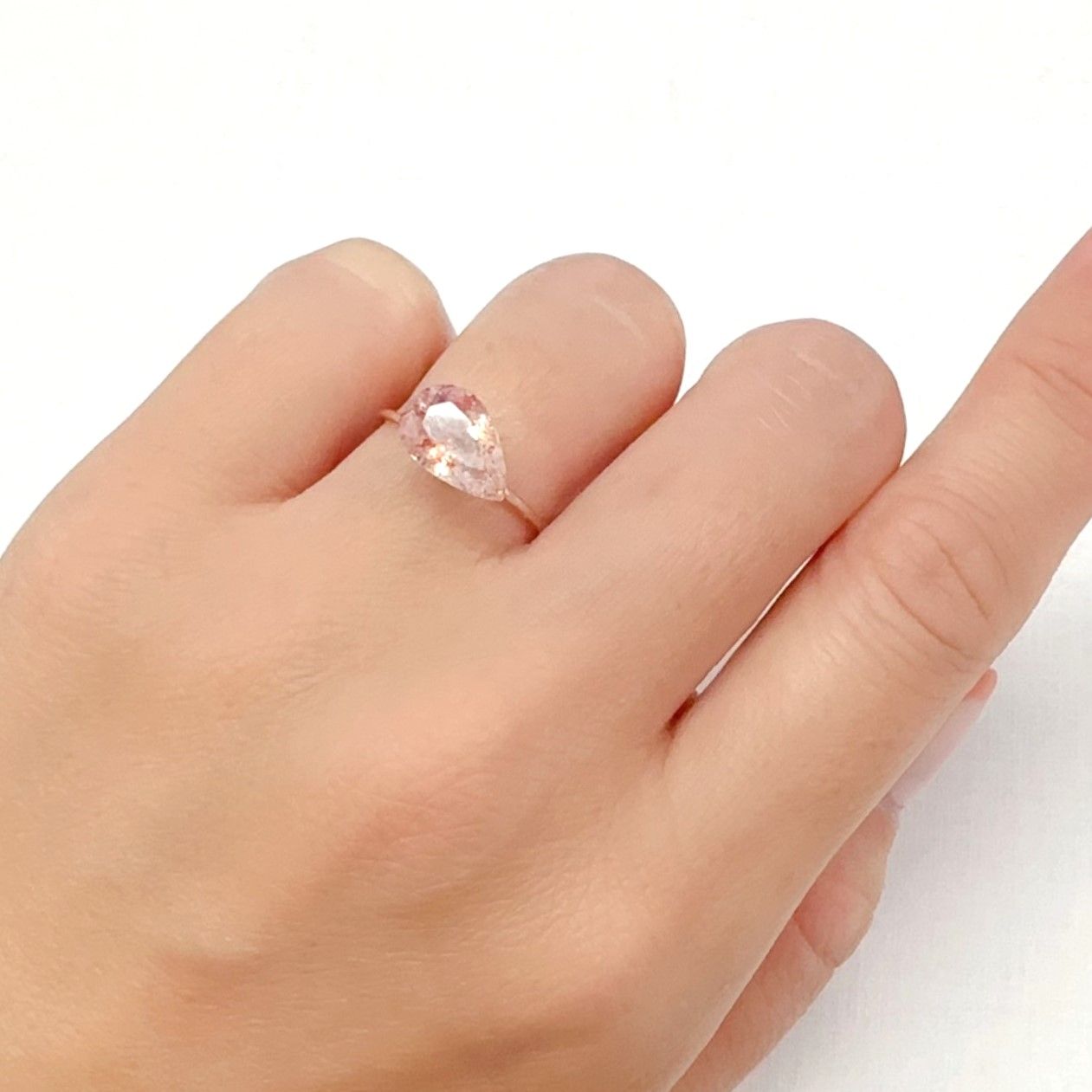 ファイヤークォーツ ナイジェリア産 1.73ct[240326722]10.6x7.1mm前後