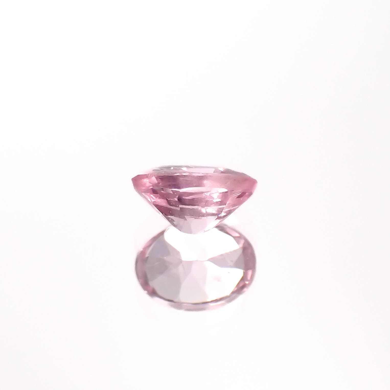 シルキーピンクスピネル タンザニア産 0.19ct[230421579]4x2.9mm前後