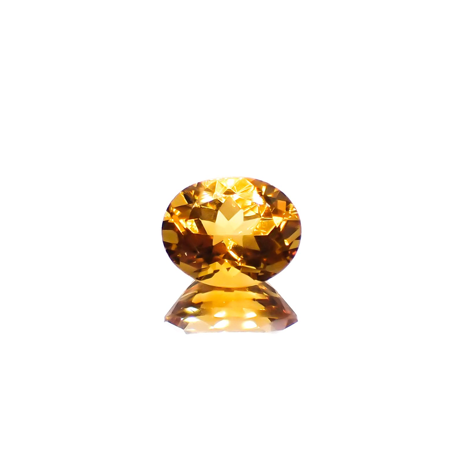 マデイラシトリン ブラジル・ミナスジェライス州産 2.53ct[240427130]10.8x8mm前後