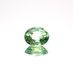 ミントガーネット(宝石名ガーネット)タンザニア産 0.43ct 識別済[230923498]5x4.2mm前後