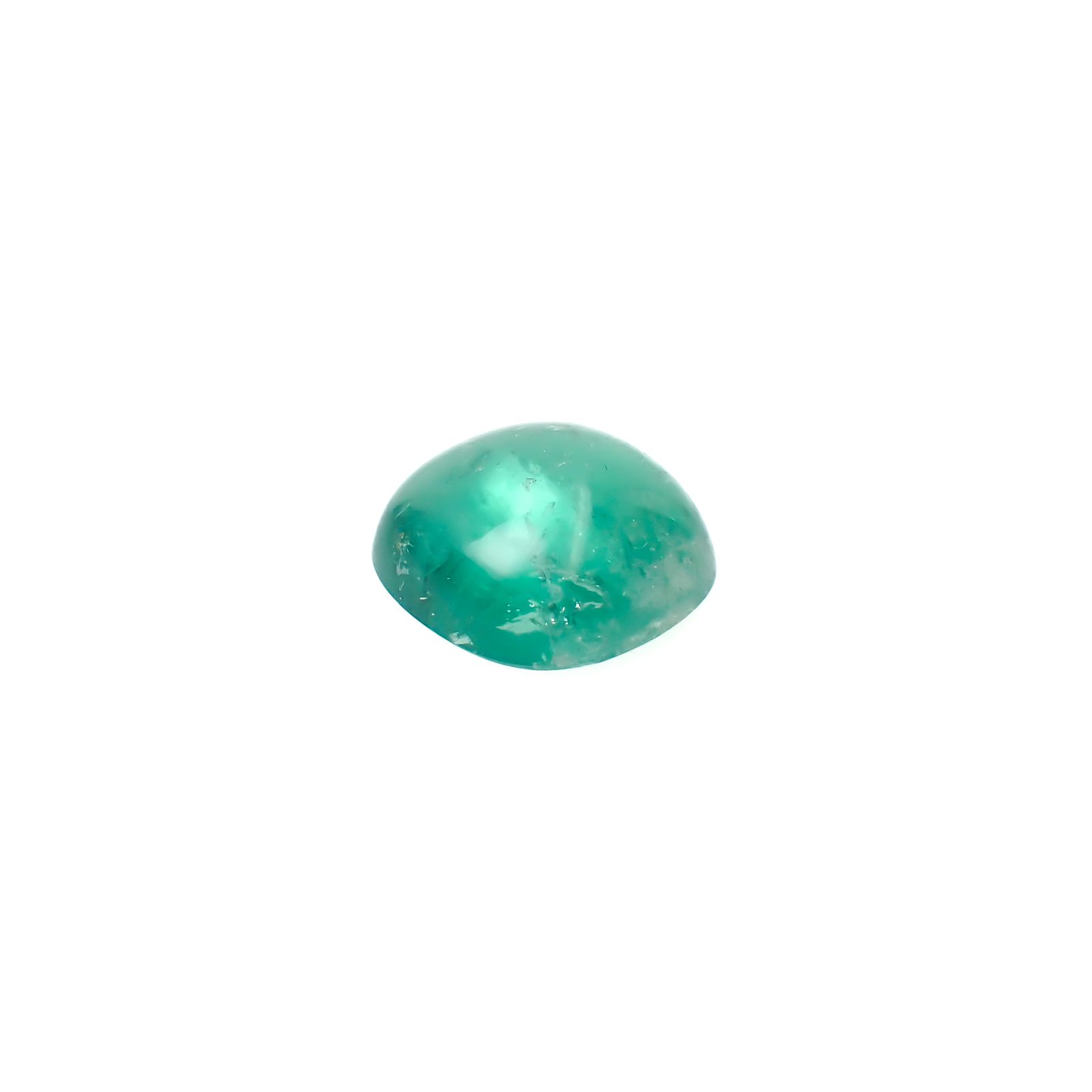 フローライト フルオレッセンス イギリス・ロジャリー鉱山産 4.74ct[240527712]9.9x9.7mm前後