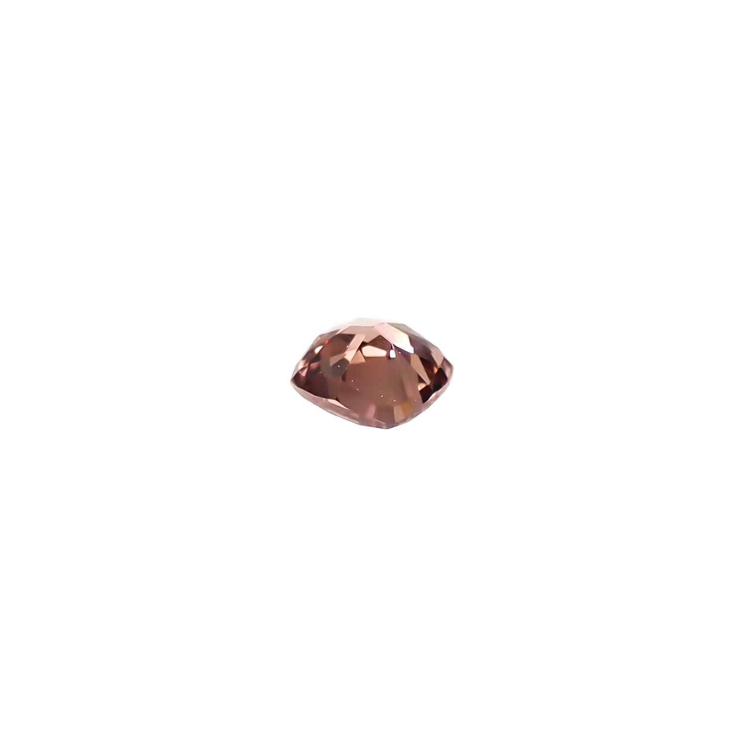 ピンクダイヤモンド(宝石名ダイアモンド VS-1/FANCY DEEP BROWNISH PINK) 0.057ct ソ付(AGT)[250129710]2.3x2.09mm前後