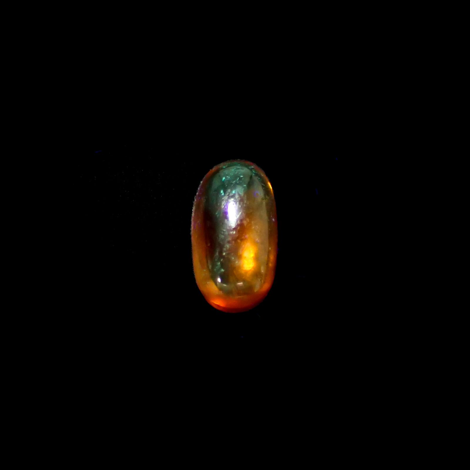 ジンカイト(半人工石/合成結晶)  ポーランド産 2.85ct[240628240]9.3x5.3mm前後