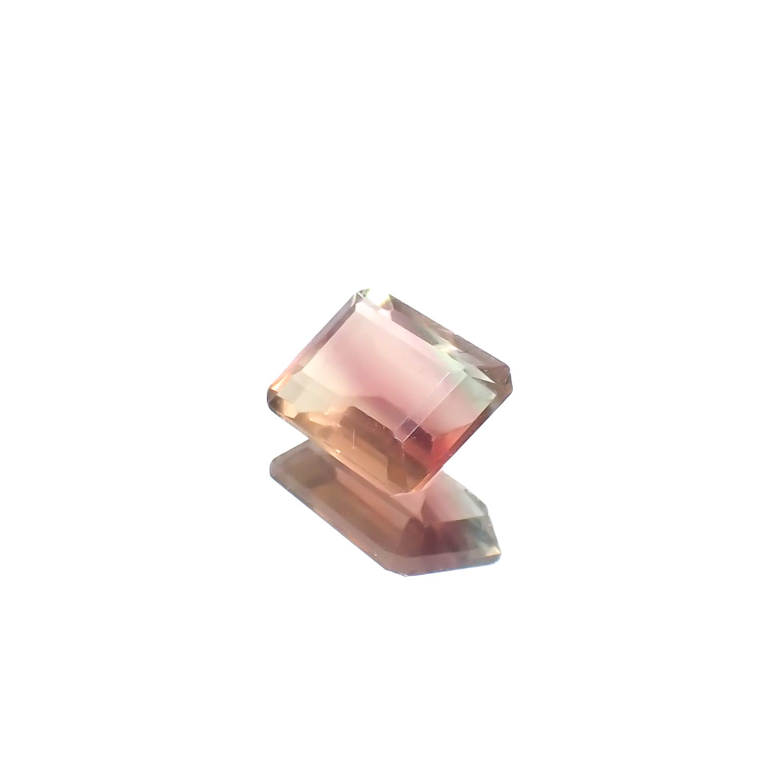 パーティカラーフローライト フルオレッセンス ブラジル産 3.35ct[240326907]9.8x7.6mm前後
