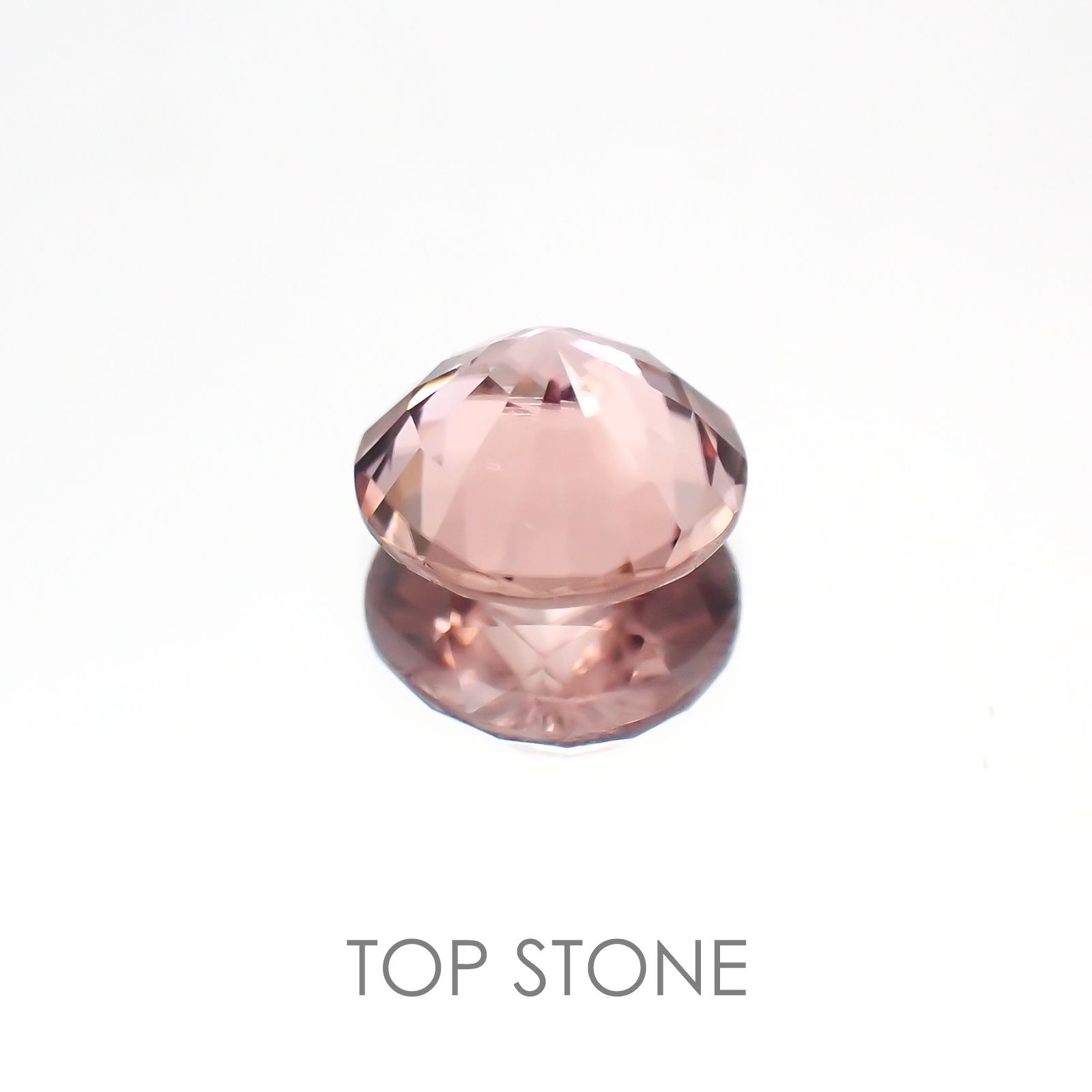 ピンクジルコン スリランカ,カンボジア産 ルース 1.63ct[20208061]6.9×6.9mm前後