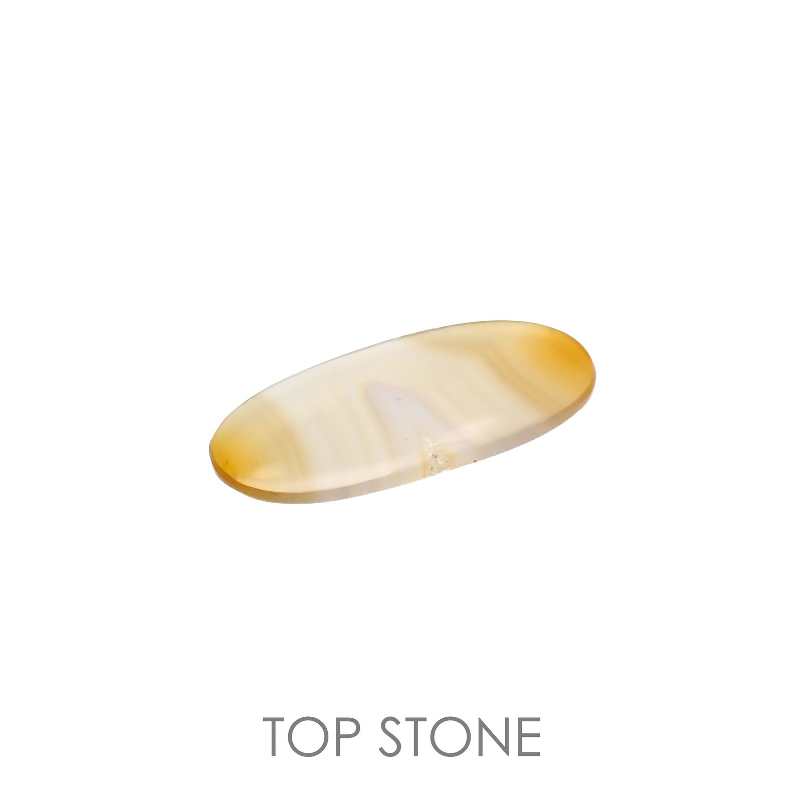 アイリスアゲート スライス インドネシア・スマトラ産 4.64ct[221118996]24x11mm前後