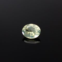 クリソベリルキャッツアイ スリランカ産 0.43ct [250329926]5.1x4.1mm前後