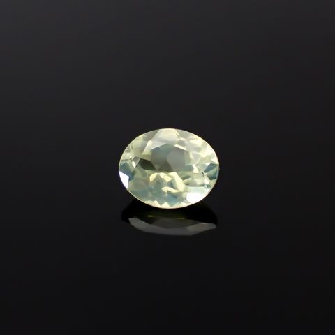 クリソベリルキャッツアイ スリランカ産 0.43ct [250329926]5.1x4.1mm前後