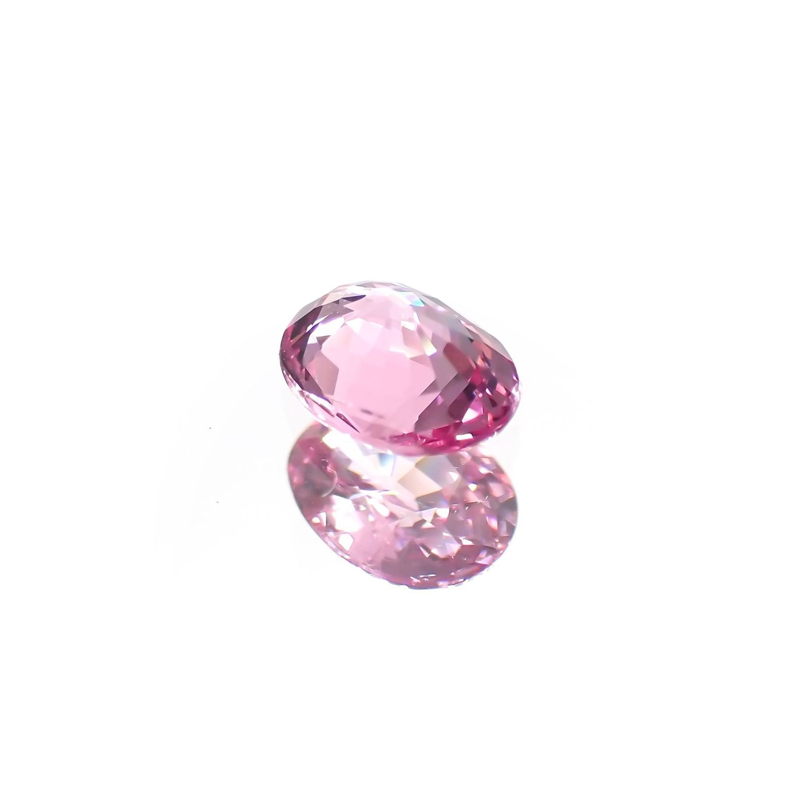 パパラチャサファイア(宝石名サファイア/別名パパラチャ・サファイア) スリランカ産 DGL鑑付 0.333ct / 4.9x3.7mm前後 [21019428]