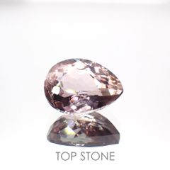 ピンクダイアスポア(宝石名ダイアスポア カラーチェンジ・タイプ) アフガニスタン産 2.863ct ソ付(彩珠)[21019210]10.1×7.7mm前後