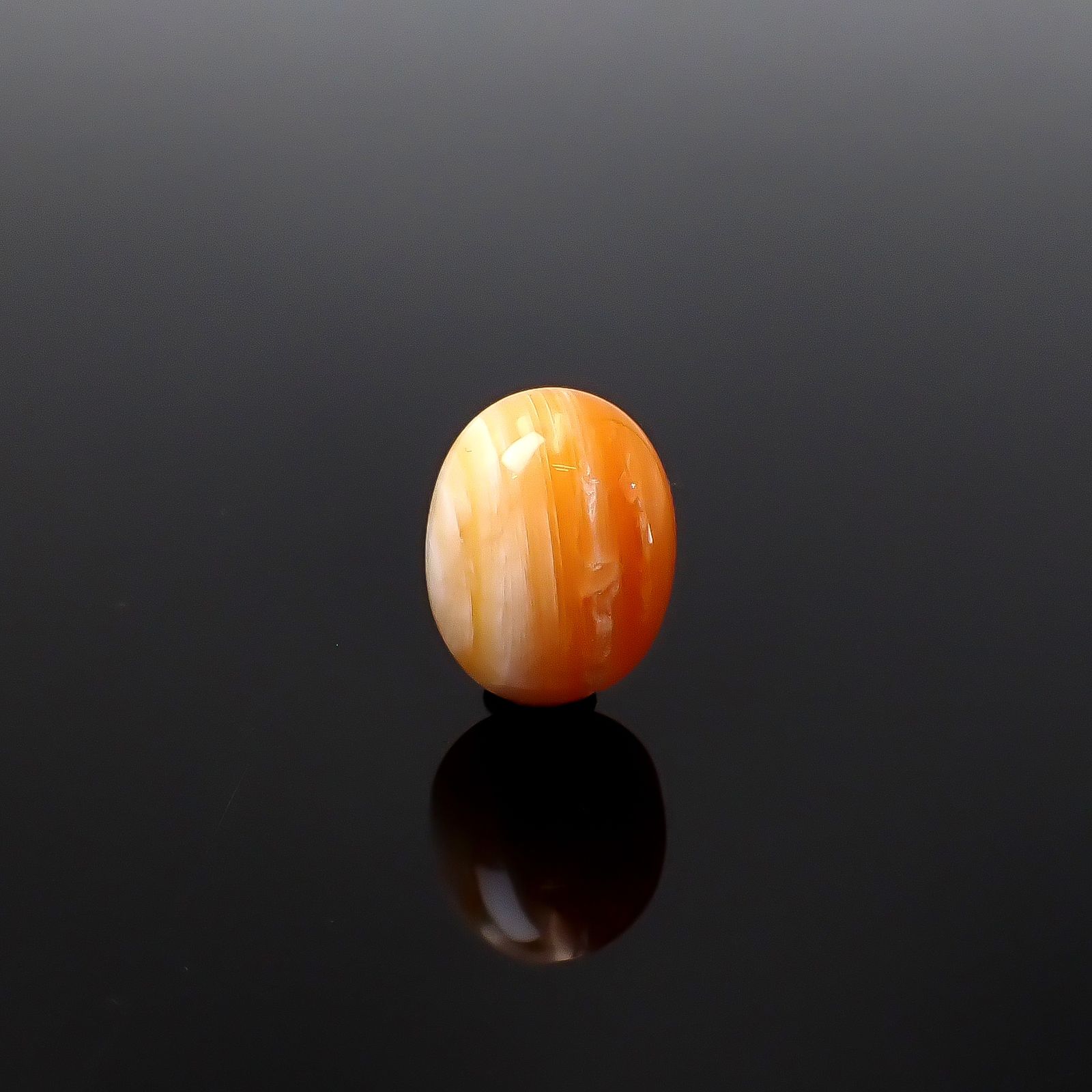 北海道オパール 北海道河東郡鹿追町然別産 7.98ct [250630618]14.8x11.6mm前後