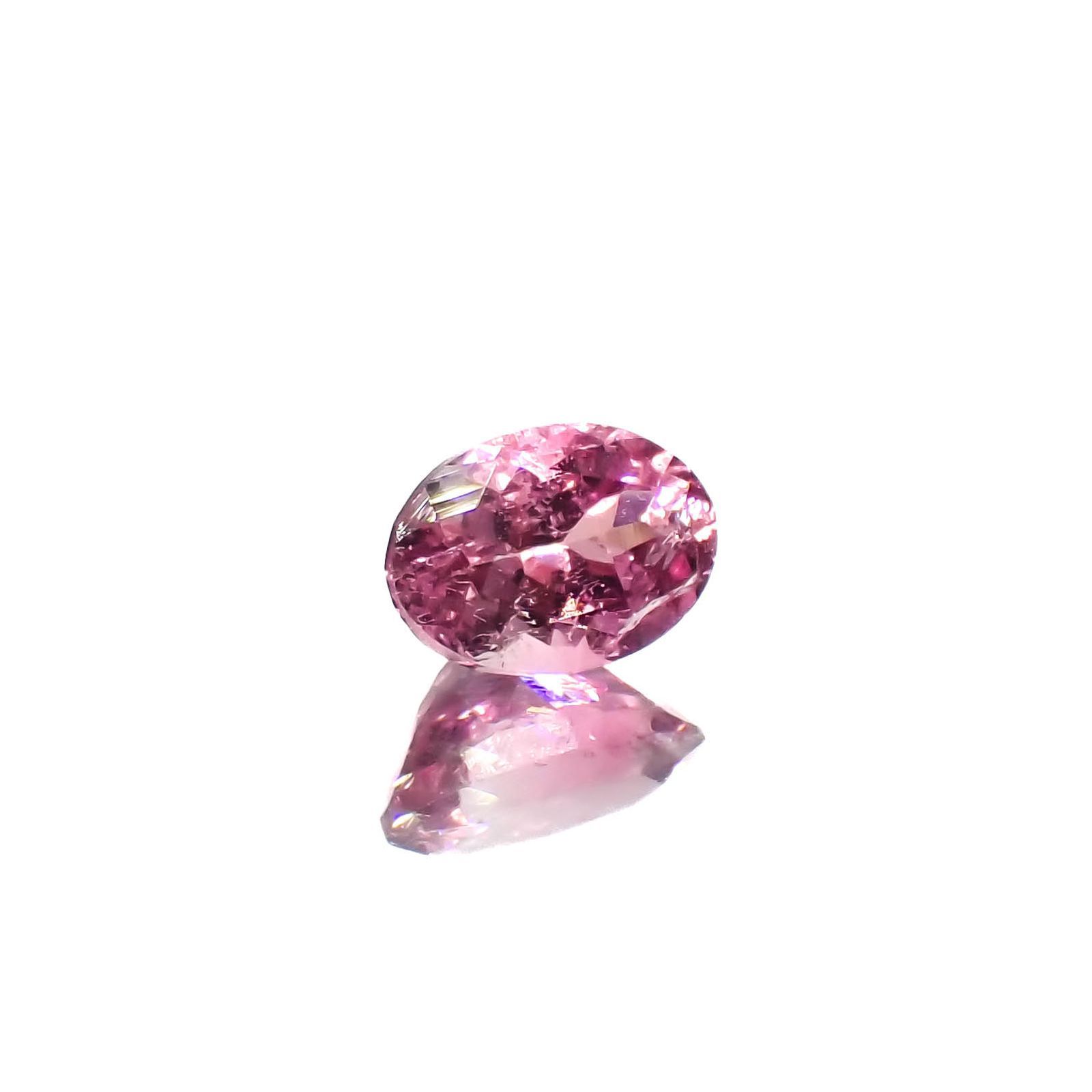 ピンクトルマリン ブラジル産 0.87ct[230220392]6.9x4.8mm前後