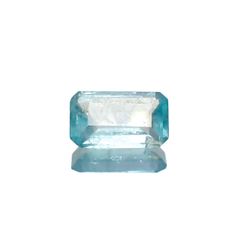 ユークレース(宝石名ブルー・ユークレース)コロンビア産 0.767ct ソ付(彩珠)[221018857]7.5x4.6mm前後