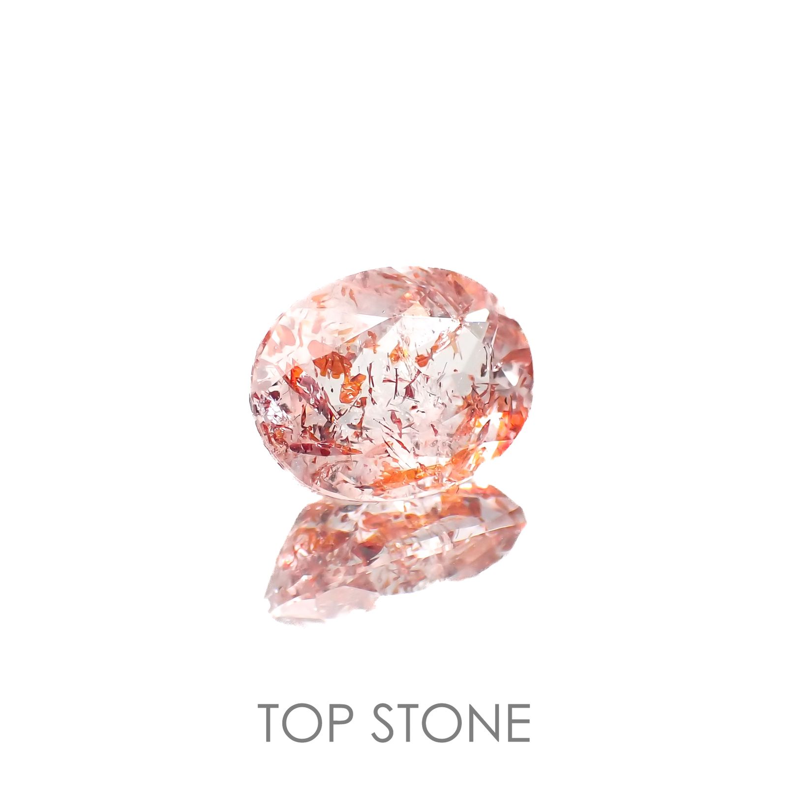 ファイヤークォーツ ナイジェリア産 1.76ct[220917576]9.1x7.1mm前後