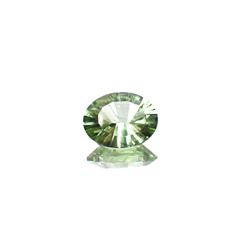 ◇コンケーブカット◇ルドウィジャイトインペリドット パキスタン産 1.72ct[240628418]8.9x6.9mm前後