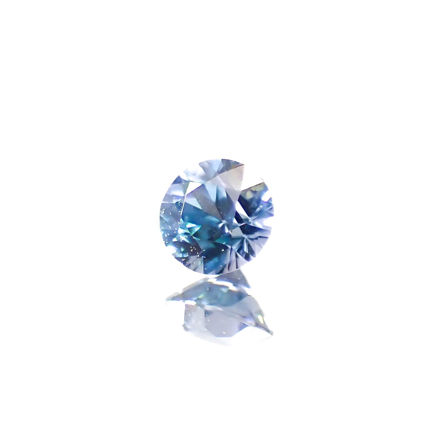 リバースカラーチェンジジルコン ミャンマー・モゴック産 0.19ct[240929171]3.2x3.2mm前後