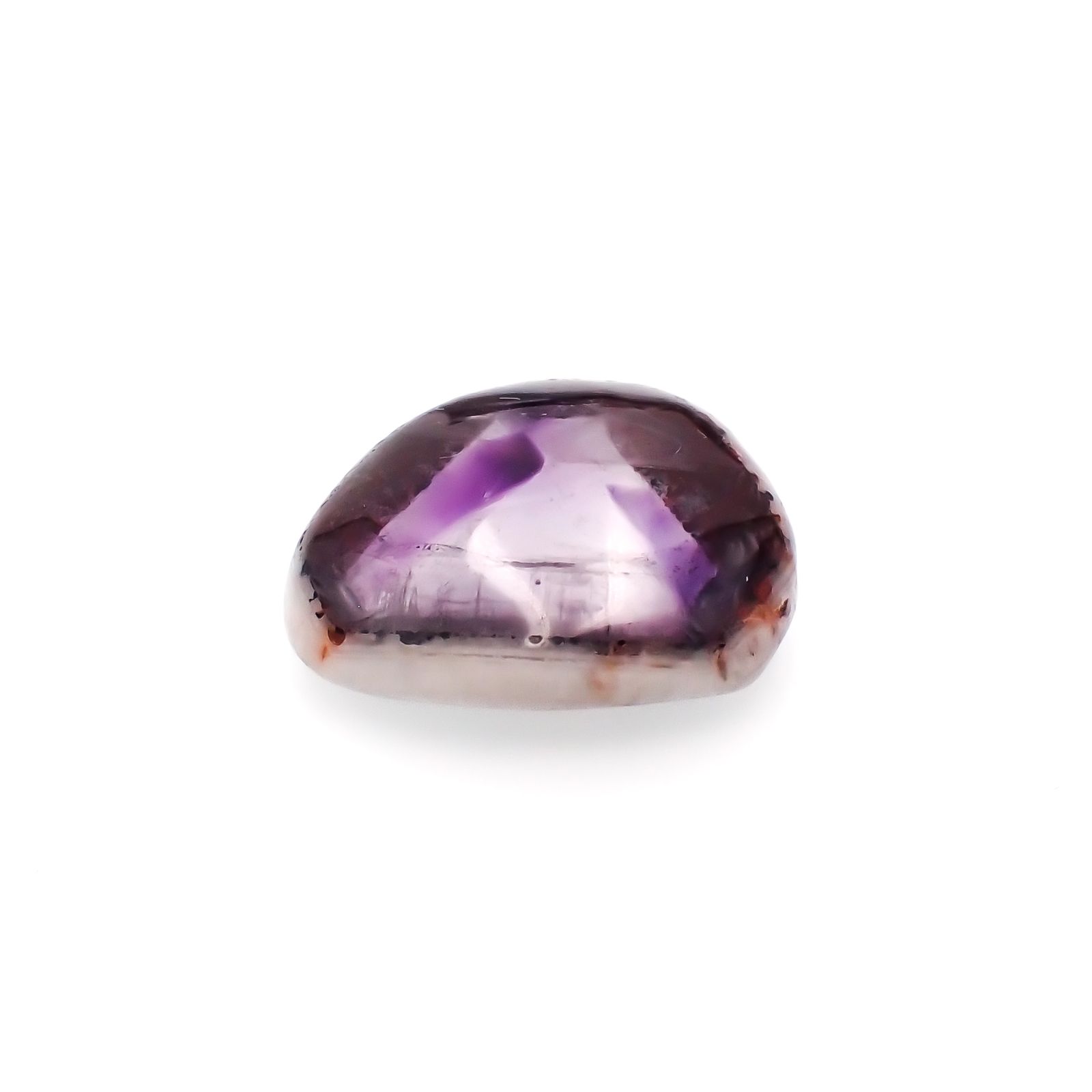 ◇フリーフォーム◇トラピッチェアメジスト 母岩付き ブラジル産 16.41ct[230722777]19.6x18.2mm前後