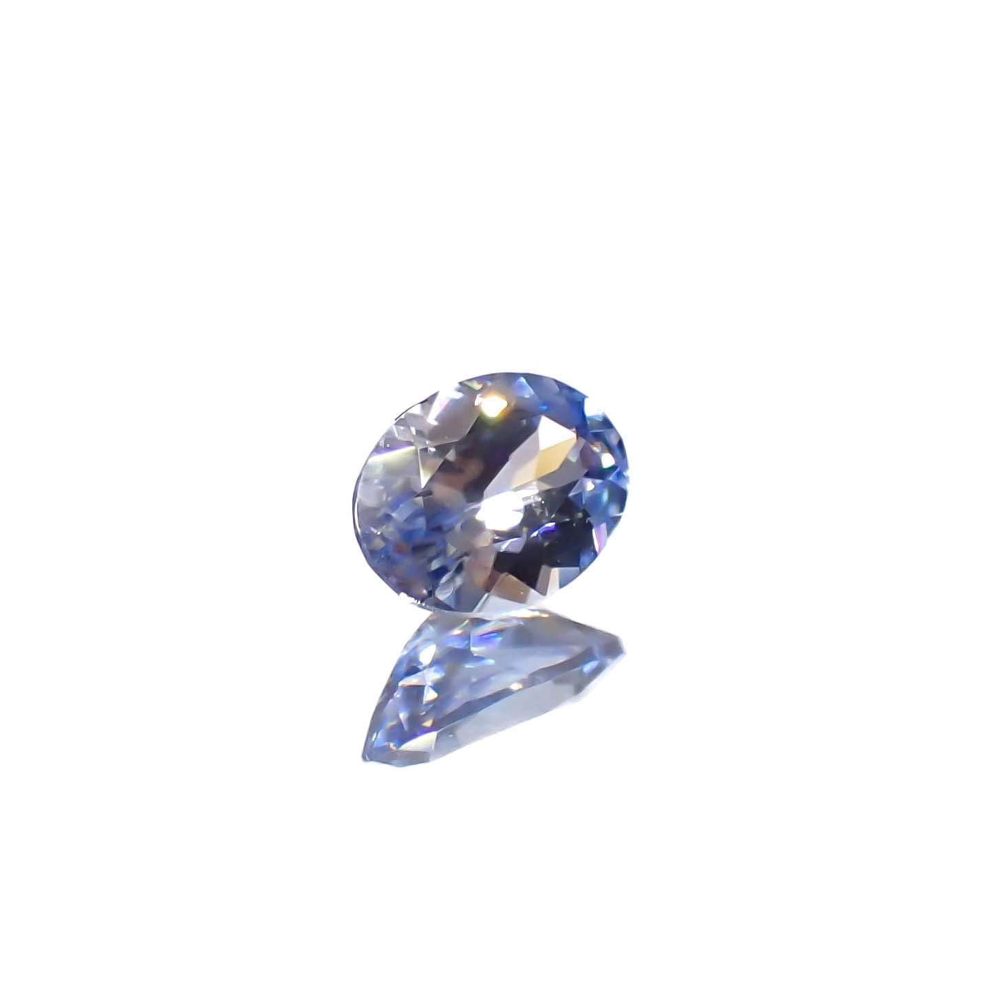 バイカラーベニトアイト アメリカ・カリフォルニア州産 0.15ct[240527396]3.9x2.9mm前後