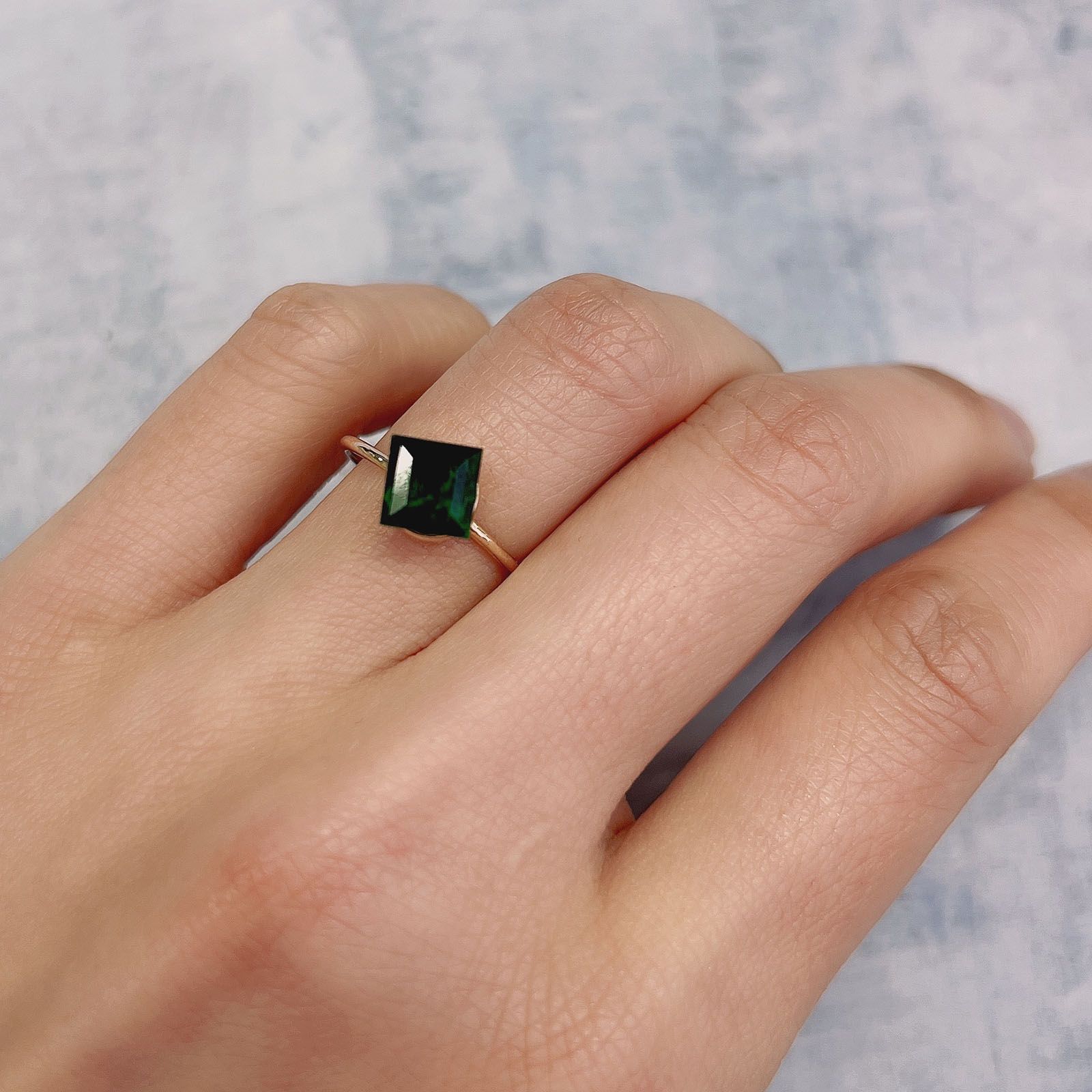 モーシッシ(宝石名マウシットシット) ビルマ産 1.60ct 識別済[20128751]6.4×6.4mm前後