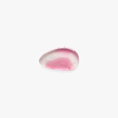 ピンクウォーターメロントルマリン 原石スライス コンゴ民主共和国産 4.11ct[230421486]14.9x8.8mm前後