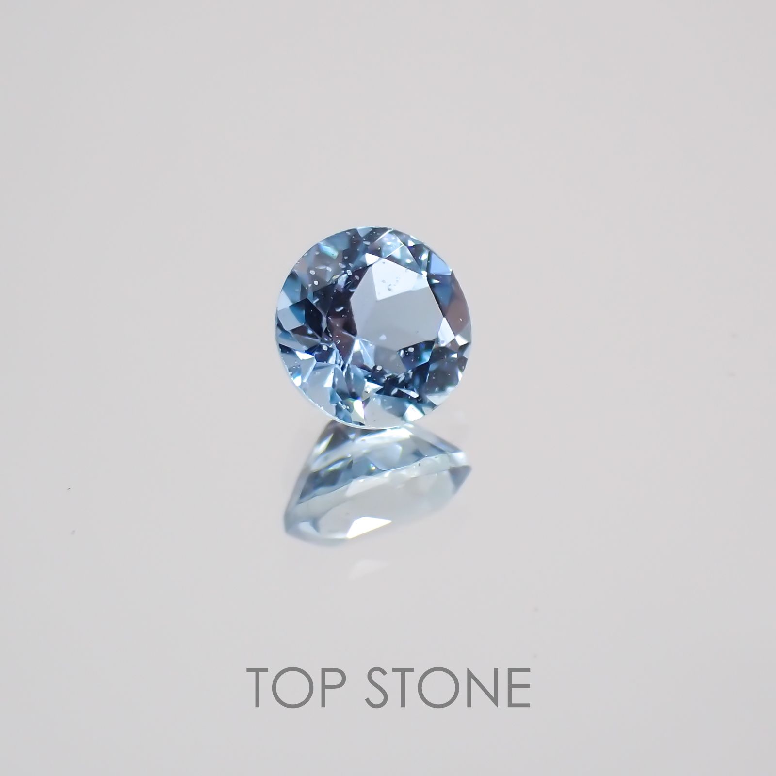 サンタマリア アクアマリン ブラジル産 ルース 0.22ct[210310151]3.9×3.9mm前後