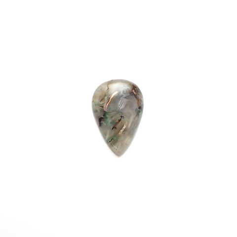 コッパークリソコラインカルセドニー インドネシア産 6.97ct[230722645]19.3x13.3mm前後
