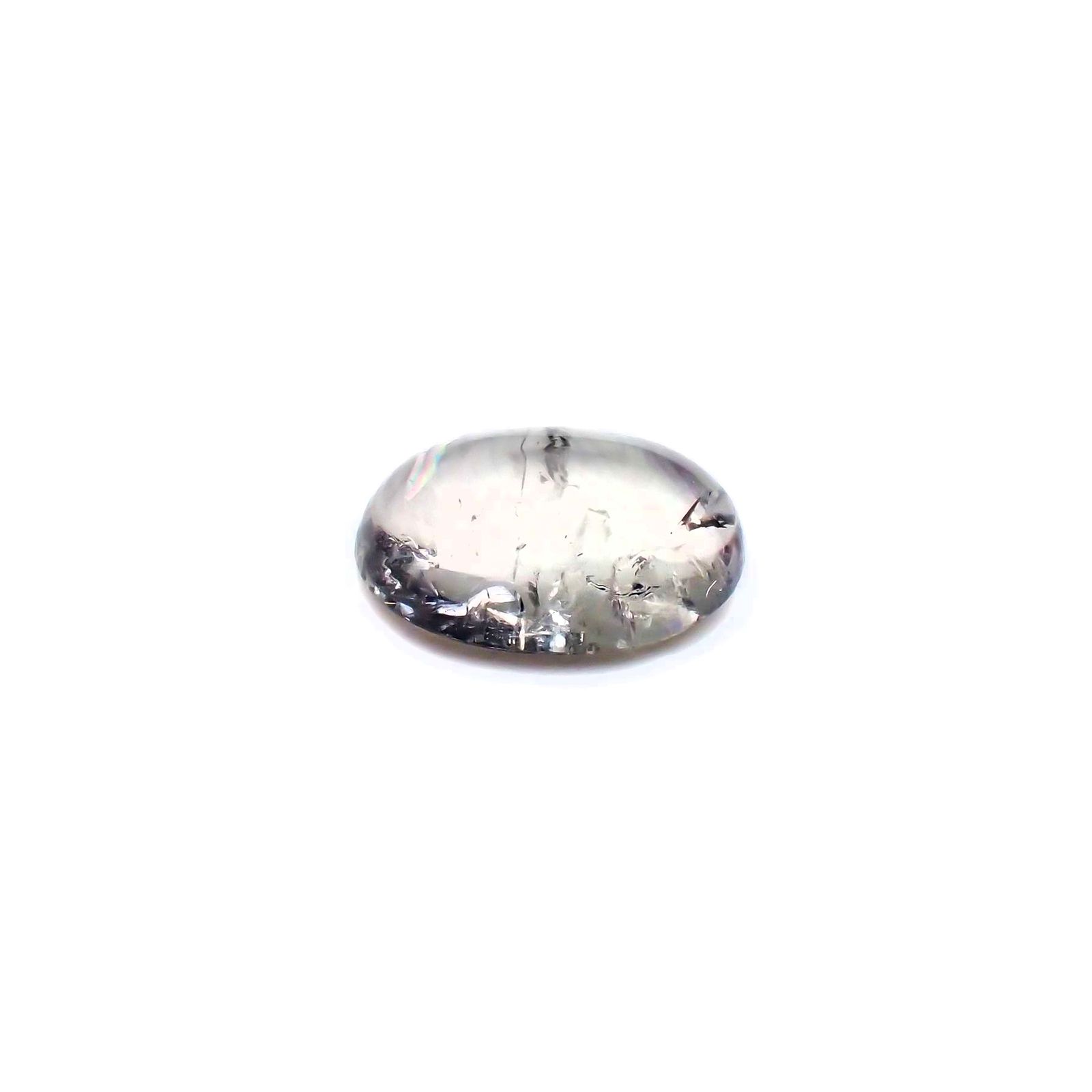 フローライト フルオレッセンス(宝石名フルオライト)イギリス・ロジャリー鉱山産 識別済 1.99ct / 9.3x6.8mm前後 [211113765]
