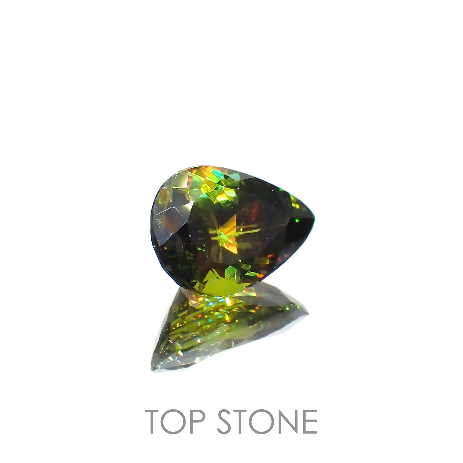 カラーチェンジスフェーン パキスタン産 1.57ct[221119181]8.6x6.4mm前後