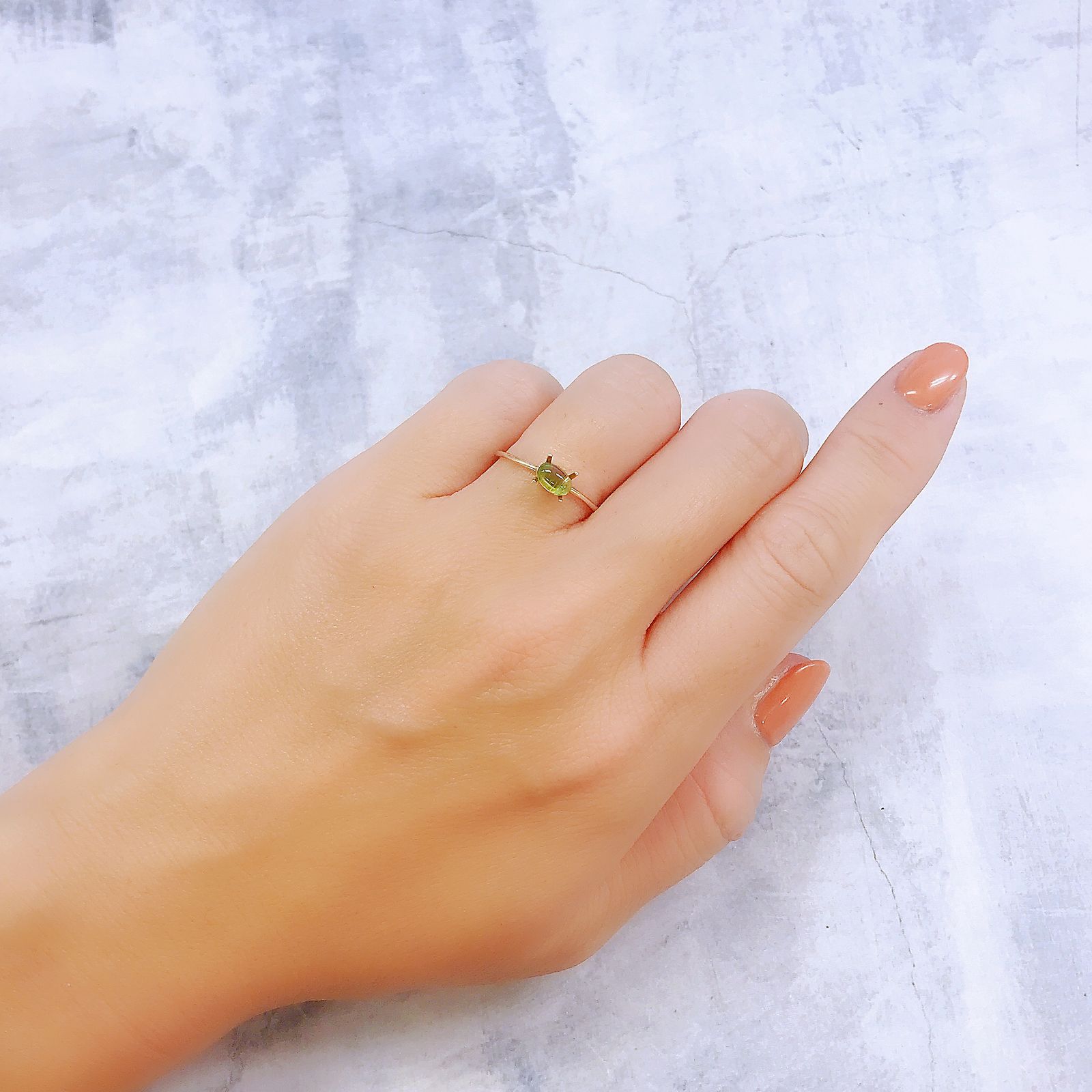 バイカラートルマリンキャッツアイ ブラジル産 0.59ct[221018603]5.7x3.7mm前後