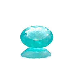 パライバトルマリン(宝石名トルマリン/別名パライバ・トルマリン) ブラジル産 0.48ct GIA鑑付[210711764]6.4×4.8mm前後