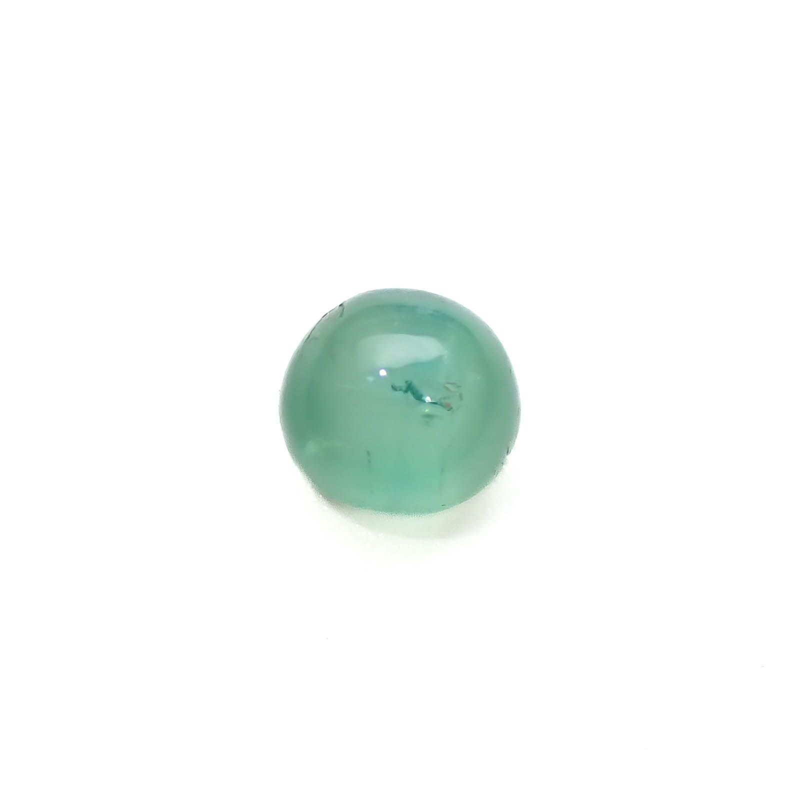 エメラルドキャッツアイ コロンビア産 0.80ct[240427222]5.3x4.9mm前後
