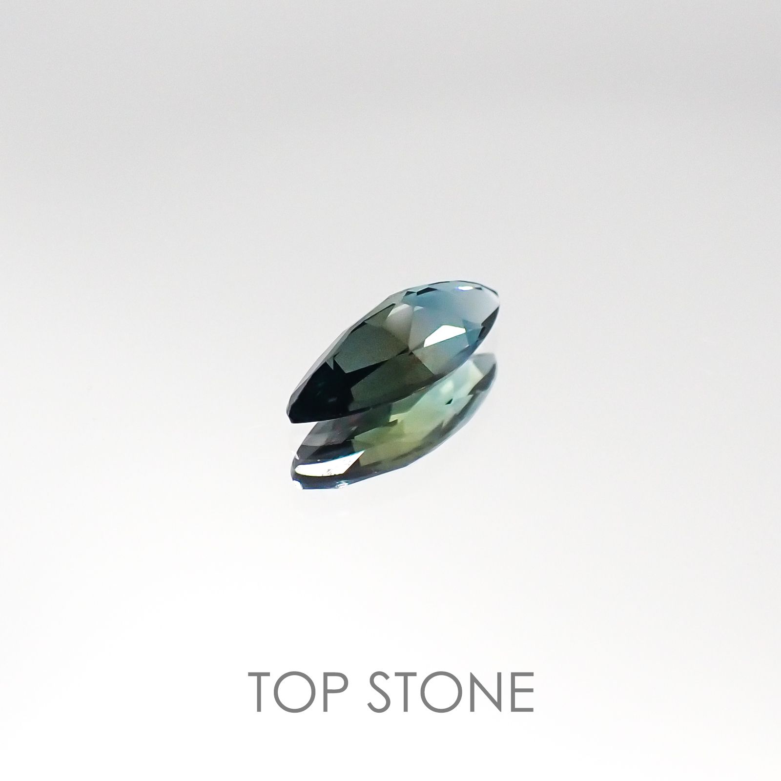 ゴールドシーンサファイア 非加熱 ケニア産 ルース 0.47ct[20085076]7.7×3.1mm前後