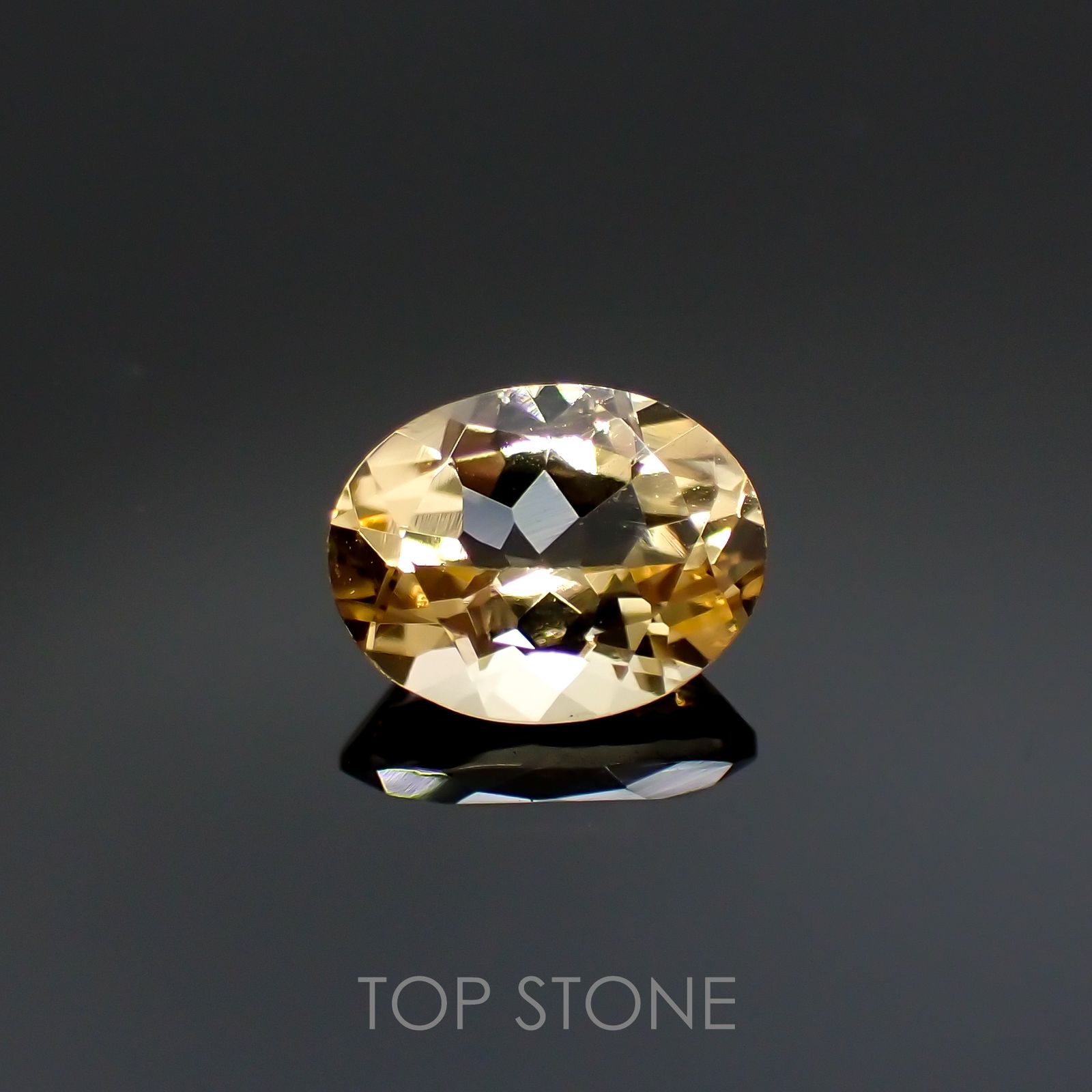 イエローベリル(宝石名イエロー・ベリル)ブラジル産 1.15ct 識別済[211113656]8x6.1mm前後