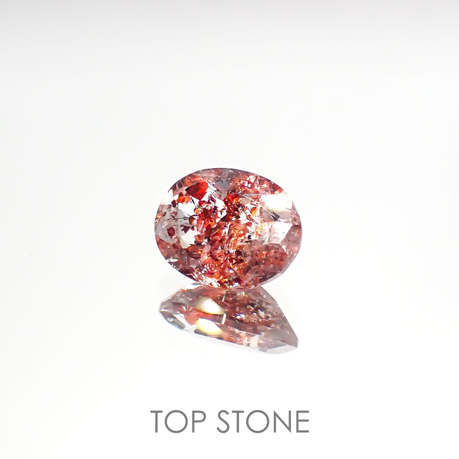 ファイヤークォーツ ナイジェリア産 1.45ct[220114753]8.7x6.8mm前後