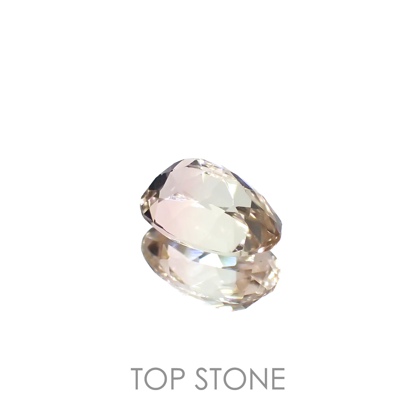 バイカラートルマリン(宝石名トルマリン)ブラジル産 0.88ct 識別済[221219557]7.3x5mm前後