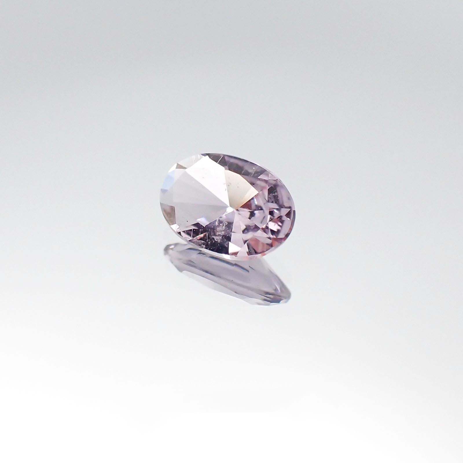 マリアライト(宝石名パープル・スキャポライト)タンザニア産 0.53ct 識別済[230722925]7.1x4.9mm前後
