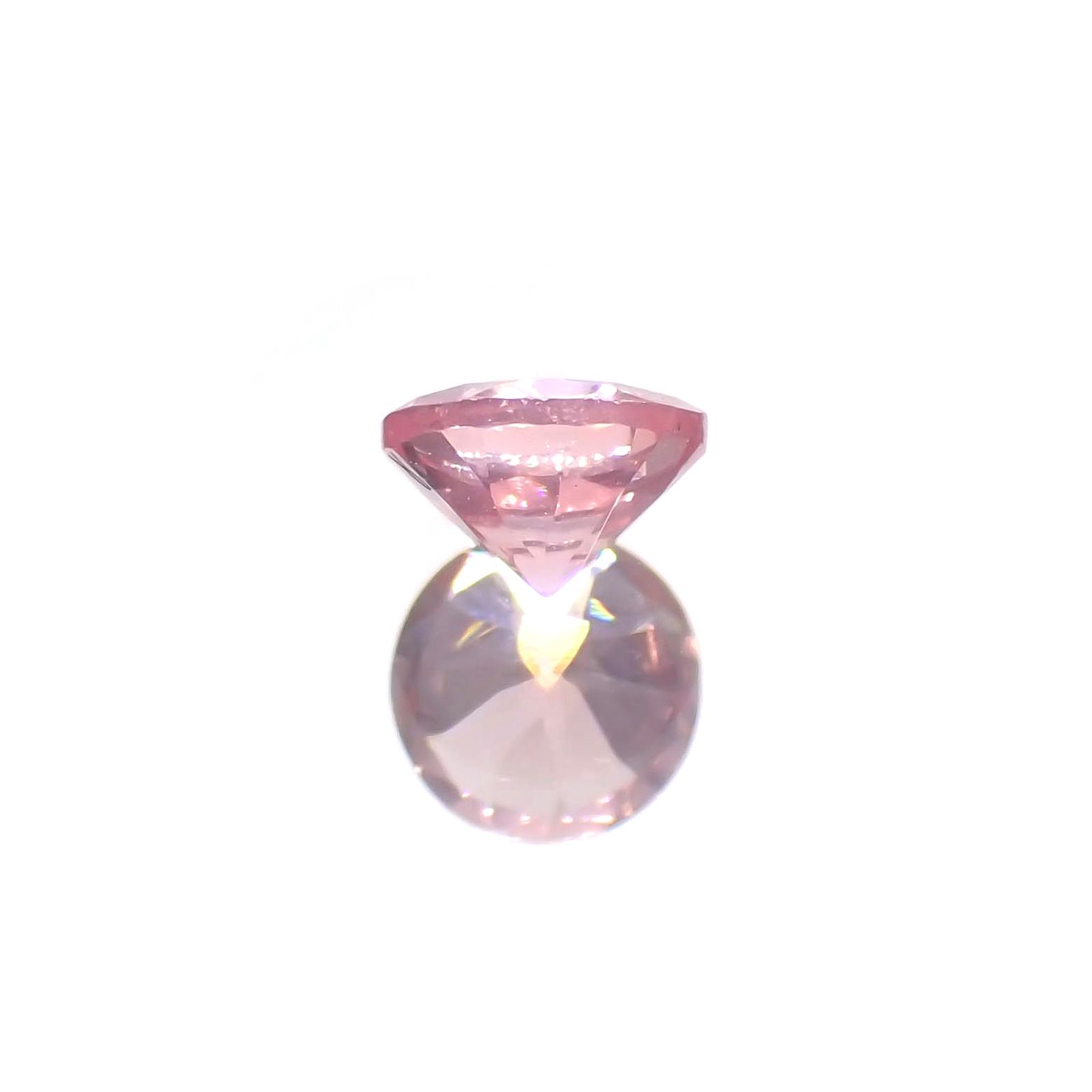 シルキーピンクスピネル タンザニア産 0.40ct [230421574]4.4x4.4mm前後