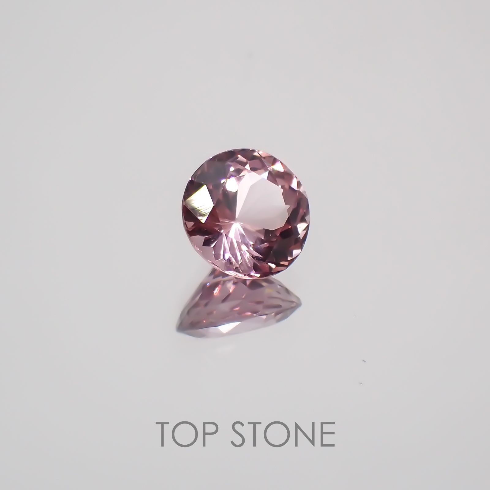 ホットピンクスピネル ビルマ産 ルース 0.51ct[210210027]5×4.9mm前後