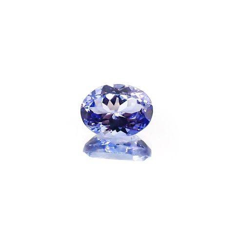 タンザナイト(宝石名タンザナイト)タンザニア産 識別済 1.71ct / 8.4x6.4mm前後 [230723003]