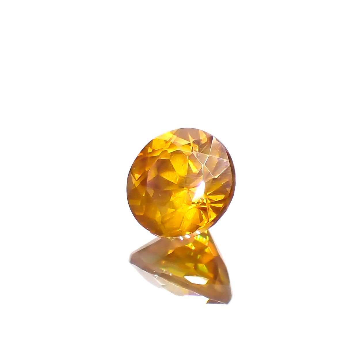 スファレライト スペイン産 0.63ct[230722754]4.9x4.9mm前後