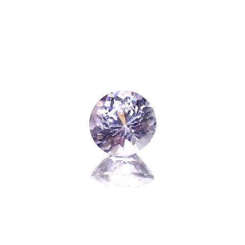 ラベンダースピネル(宝石名スピネル)ビルマ/マダガスカル産 0.47ct 識別済[241029264]4.7x4.6mm前後