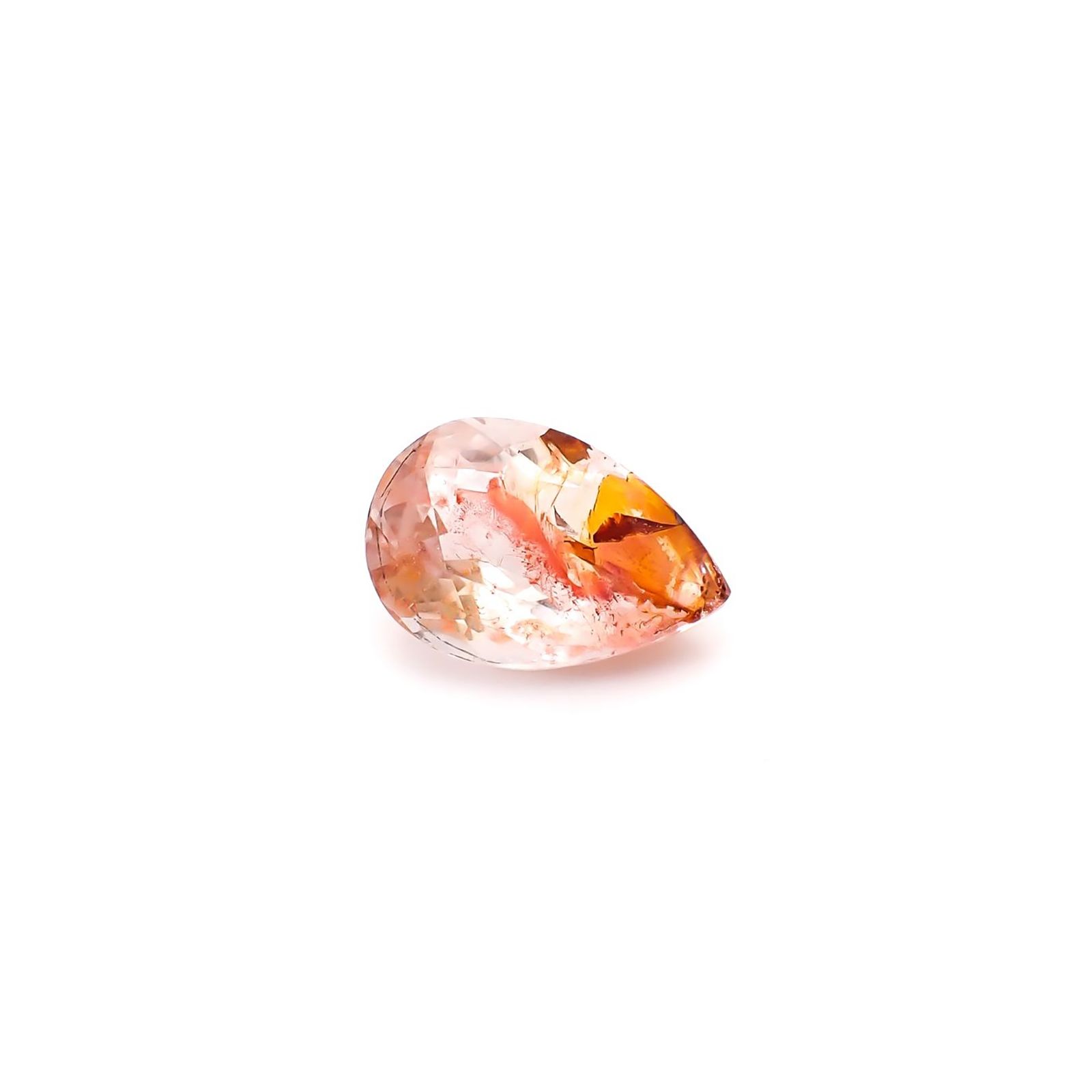 オーロラクォーツ ブラジル産 4.09ct / 13.6x9.2mm前後 [260331889]