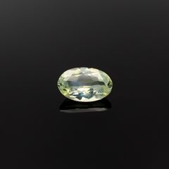 クリソベリルキャッツアイ スリランカ産 0.48ct [250329925]6.1x3.9mm前後