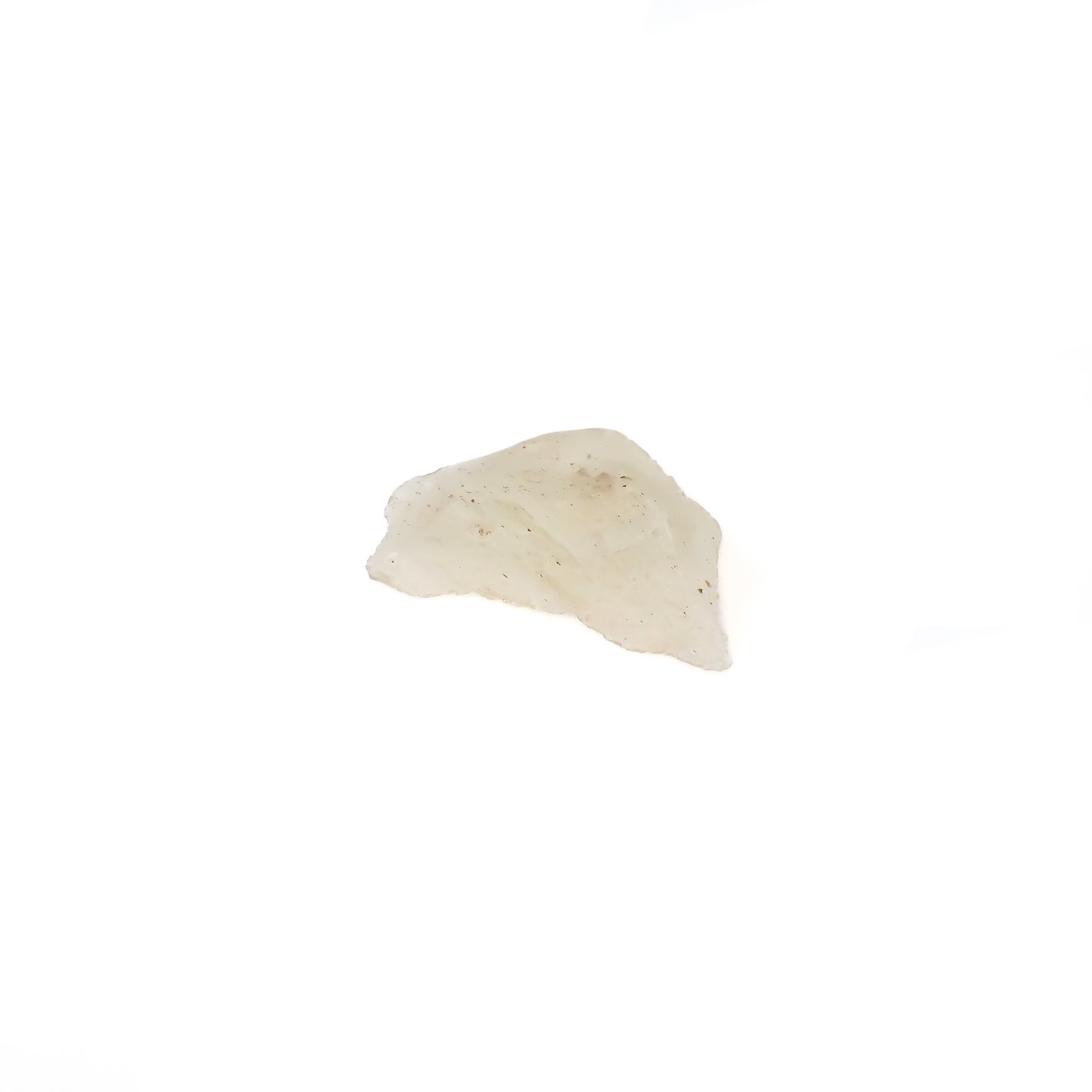 リビアングラス 原石 発見地：エジプト・リビア砂漠 13.46ct [241029284]32.9x21.3mm前後