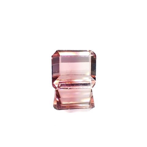 バイカラートルマリン(宝石名トルマリン)アフガニスタン産 識別済 1.53ct / 6.2x6mm前後 [260719559]