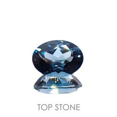 ロンドンブルートパーズ ブラジル産 1.44ct[221219311]8x5.9mm前後