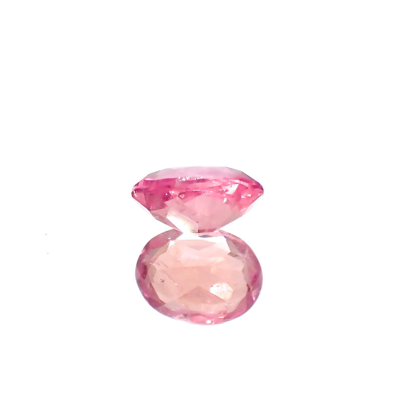 ペツォッタイト(ラズベリル)(宝石名ペツォッタイト)マダガスカル産 0.367ct ソ付(彩珠)[240226154]5.3x4mm前後