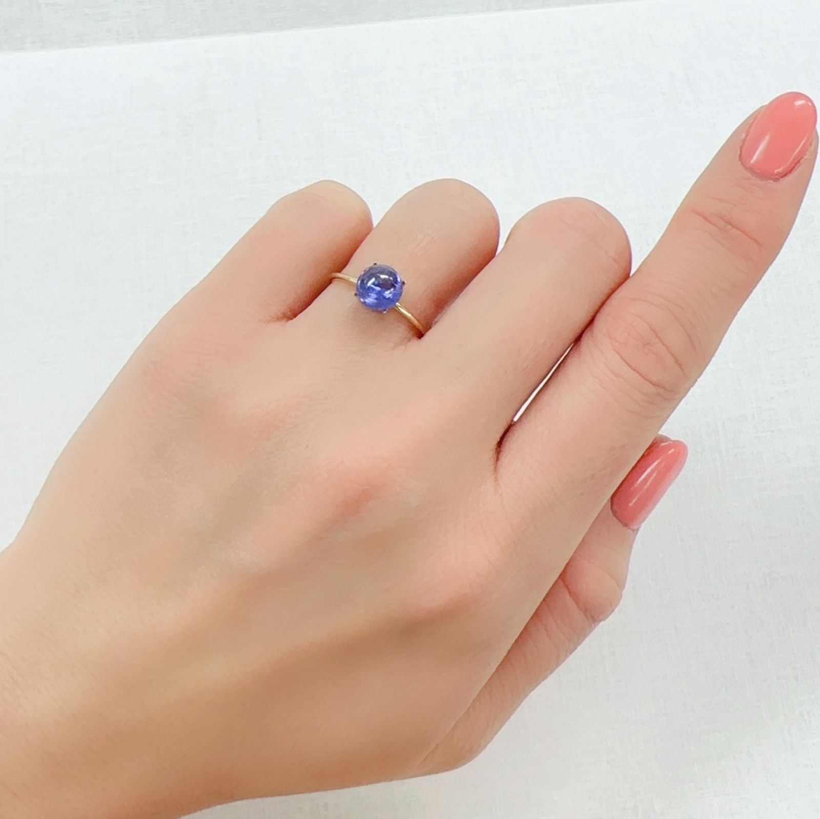 タンザナイト タンザニア産 1.46ct[230220788]6.7x6.7mm前後